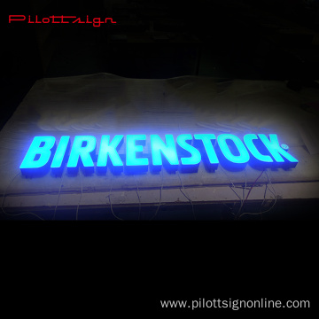 Lighting Display Metal Advertising illuminated LED lightbox